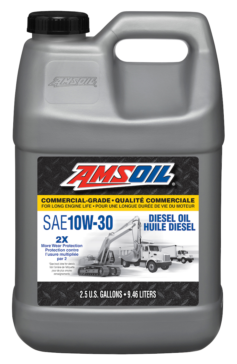 AMSOIL Launches New 10W-30 Commercial-Grade Diesel Oil